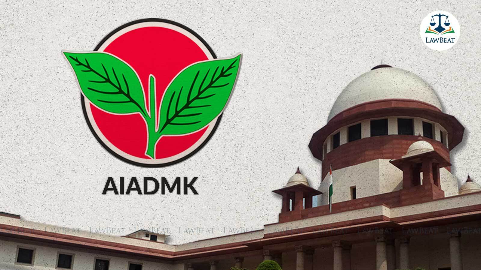 Supreme Court stays order restraining amendment to AIADMK bye-laws pertaining to unitary leadership Supreme Court stays order restraining amendment to AIADMK bye-laws pertaining to unitary leadership